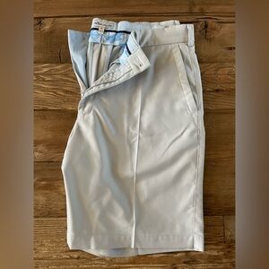 Peter Millar Tan Flat Front Shorts